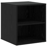 Mobile angolare con cassetto Rovere Nero 200 x 40 x 45 cm