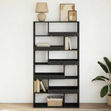 Scaffale per Libri Rovere nero 100 x 33 x 156,5 cm