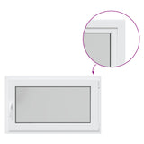 Finestra per Soffitta RISOR 100 x 60 cm PVC e Vetro Bianco