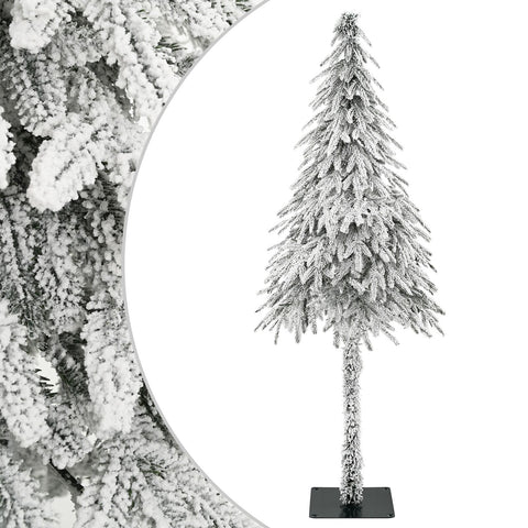 Albero di Natale bianco Bianco PVC 150 cm Albero di Natale bianco