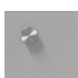 Schienale cucina Grigio chiaro 120x60x0,6 cm in vetro temperato