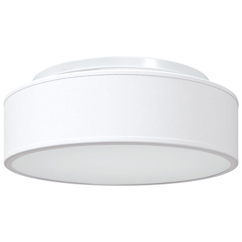 Lampade a soffitto a incasso bianche  38 cm Tessuto E27