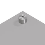 Schienale cucina Grigio chiaro 120x60x0,6 cm in vetro temperato