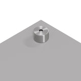 Schienale cucina Grigio chiaro 120x60x0,6 cm in vetro temperato