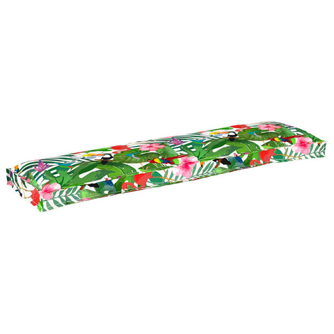 Cuscino da Esterno Giungla tropicale Poliestere 150 x 40 x 8 cm