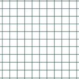 Recinzione in Filo Saldato con 7 Picchetti Verde 1.6x10 m Acciaio