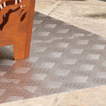 Pannelli in Alluminio a Scacchiera 4 pz Antiscivolo 50x50 cm