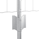 Set di Recinzione Euro Set di 2 Acciaio zincato 10 x 0.6 m