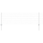 Set di Recinzione Euro Set di 2 Acciaio zincato 10 x 0.6 m