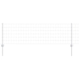 Set di Recinzione Euro Set di 2 Acciaio zincato 10 x 0.6 m