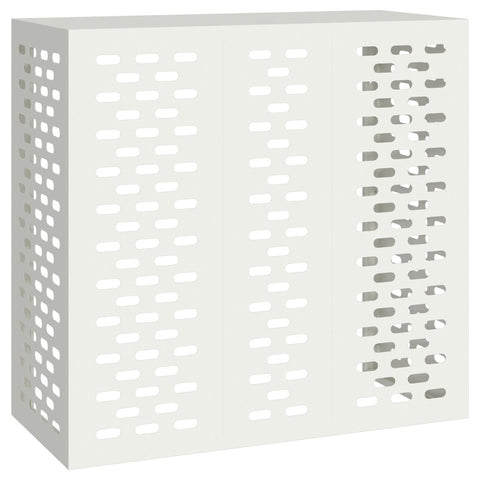 Copertura Condizionatore d'Aria Bianca 110x50x105 cm