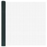 Recinzione in Filo Saldato con 7 Picchetti Verde 1.6x10 m Acciaio