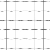 Recinzione Euro con 22 Post Grey 0,6x50 m Acciaio