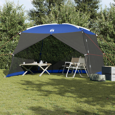 Rete Antimosche da Campeggio con Porta Blu per 5 Persone Impermeabile