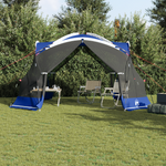Rete per zanzare da campeggio con porte Blu per 10 persone Impermeabile