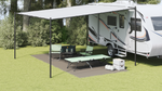 Accessorio Tenda Grigio Chiaro Poliestere 250 x 550 cm Leggero