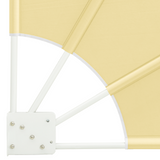 Schermo di Privacy per Balcone Sabbia 210 x 210 cm Tessuto