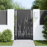 Cancello da giardino Nero 105 x 175 cm