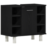 Mobile da Bagno Rovere Nero 60 x 32 x 54 cm Legno truciolato