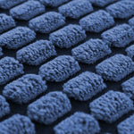 Set di Cuscini 2 pz in Velour 40x60 cm Blu