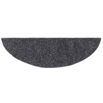 Tappetini Autoadesivi per Scale 15 pz 56x17x3 cm Grigio Scuro
