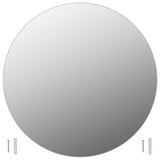 Specchio da Parete 50 cm in Vetro Circolare
