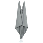 Tenda Laterale per Terrazza Pieghevole Grigio 300x200 cm