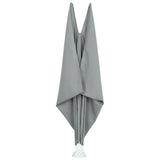 Tenda Laterale per Terrazza Pieghevole Grigio 300x200 cm