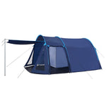 Tenda da Campeggio 390x330x195 cm Blu