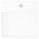 Ceramica di lusso bacino con foro di scarico 41 x 41 centimetri