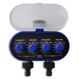 Programmatore timer irrigazione elettronico automatico per orto 2 vie