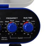 Programmatore timer irrigazione elettronico automatico per orto 2 vie