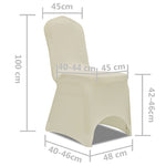 Coprisedie Elasticizzato 50 pz Crema
