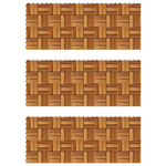 Listelli per Pavimento 30x30 cm in Legno di Acacia 30 pz