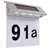 Luce Ecologica a LED per Numero Civico in Acciaio Inossidabile
