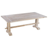 Tavolo da Pranzo 200x100x75 cm in Legno Massello di Teak