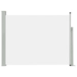 Tenda Laterale Retrattile per Patio 170x500 cm Crema