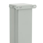 Tenda Laterale Retrattile per Patio 170x500 cm Rossa