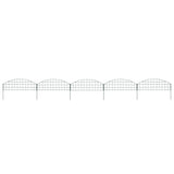 Set Recinzione da Giardino ad Arco 77,3x26 cm Verde