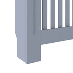 Copertura per Radiatore Antracite 172x19x81 cm in MDF