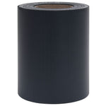 Recinzione Frangivento Giardino PVC 35x0,19m Grigio Scuro Opaco