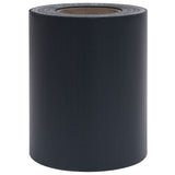 Recinzione Frangivento Giardino PVC 35x0,19m Grigio Scuro Opaco