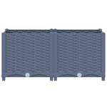 Fioriera Rialzata 80x40x38 cm in Polipropilene