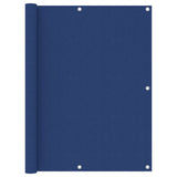 Paravento da Balcone Blu 120x300 cm in Tessuto Oxford