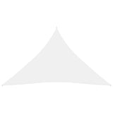 Parasole a Vela Oxford Triangolare 3,6x3,6x3,6 m Bianco