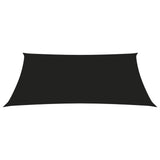 Parasole a Vela in Tela Oxford a Trapezio 3/4x3 m Nero