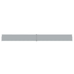 Tenda Laterale Retrattile per Patio 140x1200 cm Antracite