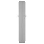 Tenda Laterale Retrattile per Patio 140x1200 cm Rossa