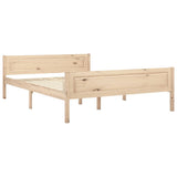 Giroletto con 4 Cassetti in Legno Massello di Pino 140x200 cm