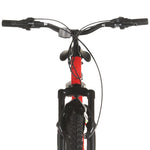 Mountain Bike 21 Speed 26" Ruote 36 cm Rosso